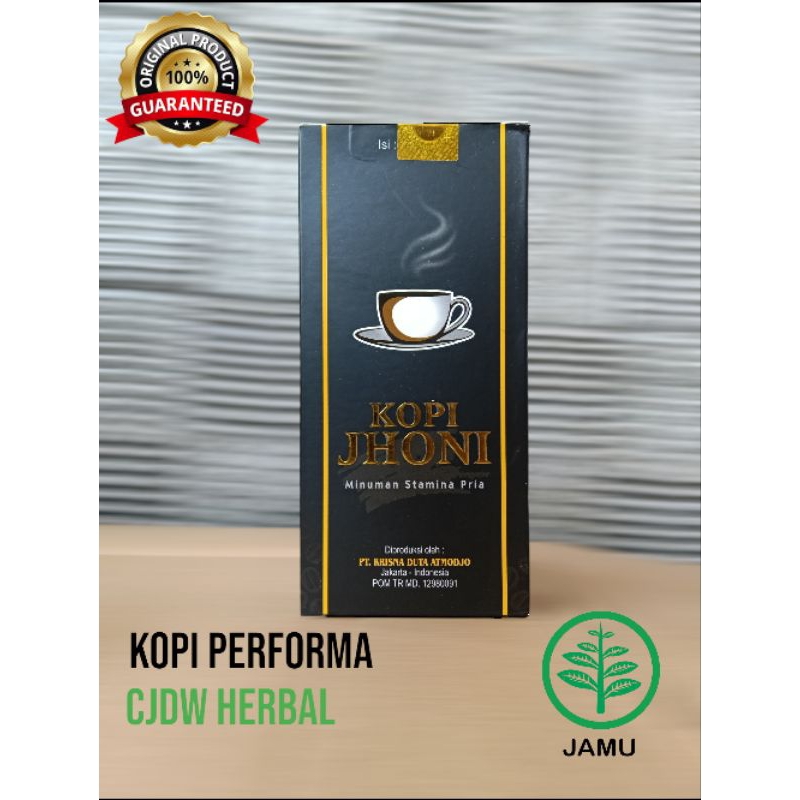 Kopi Jhoni Original Kopi Performa / Obat Kuat / Kopi Kuat / Tahan Lama / Rijky jaya Jamu Herbal