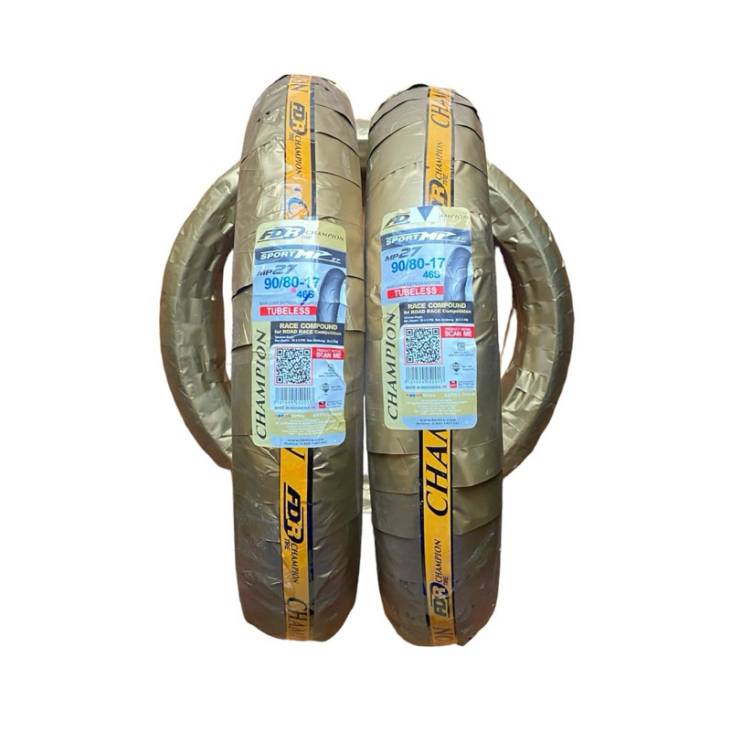 Ban Fdr MP 27 Tubeless 90/80-17 / 90 80 17