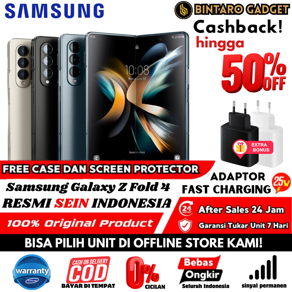 SEIN | Samsung Galaxy Z Fold 4 | Z Fold 3 5G | Z FLIP 4 & 3 5G | Second Original Resmi Indo