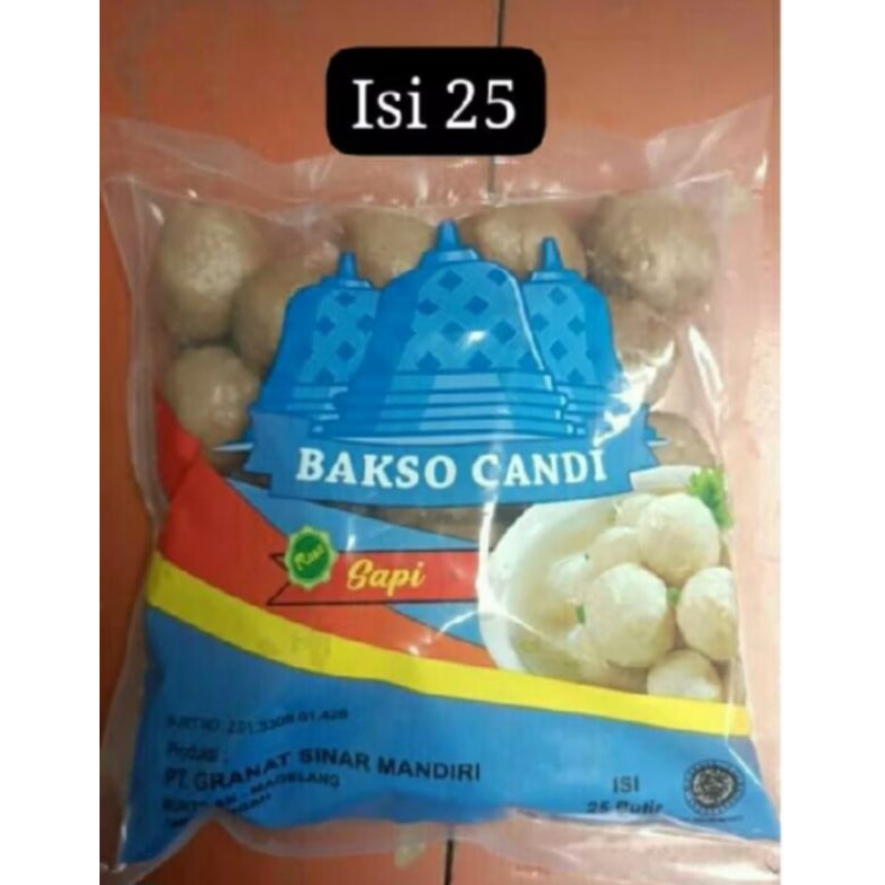 

bakso candi magelang isi 25 biji