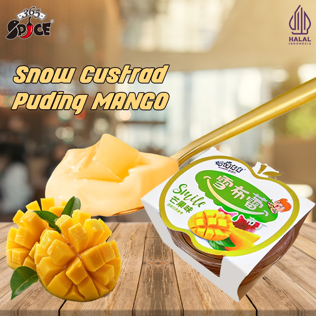 

Puding Snow Custrad Pisang Stroberi Mangga Yogurt 102g