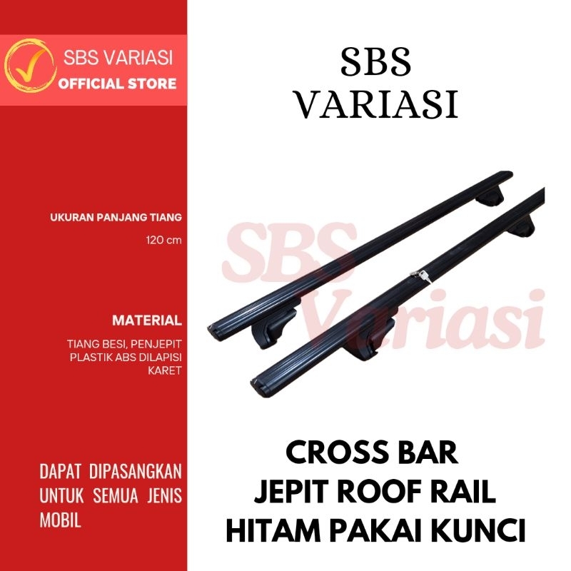 KAKI RAK MOBIL CROSSBAR MOBIL UNIVERSAL