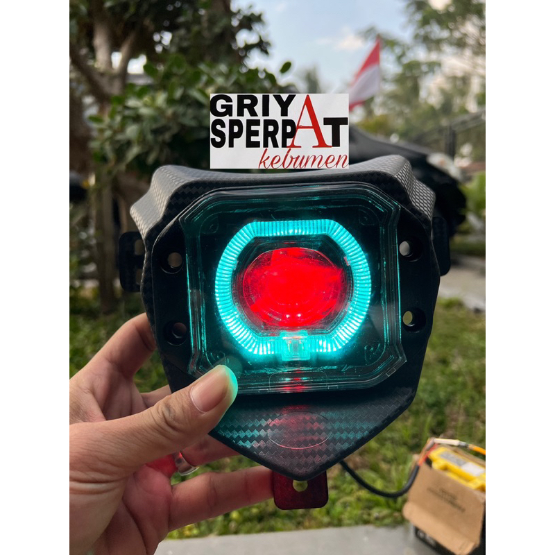 Lampu depan CRF biled billed set batok