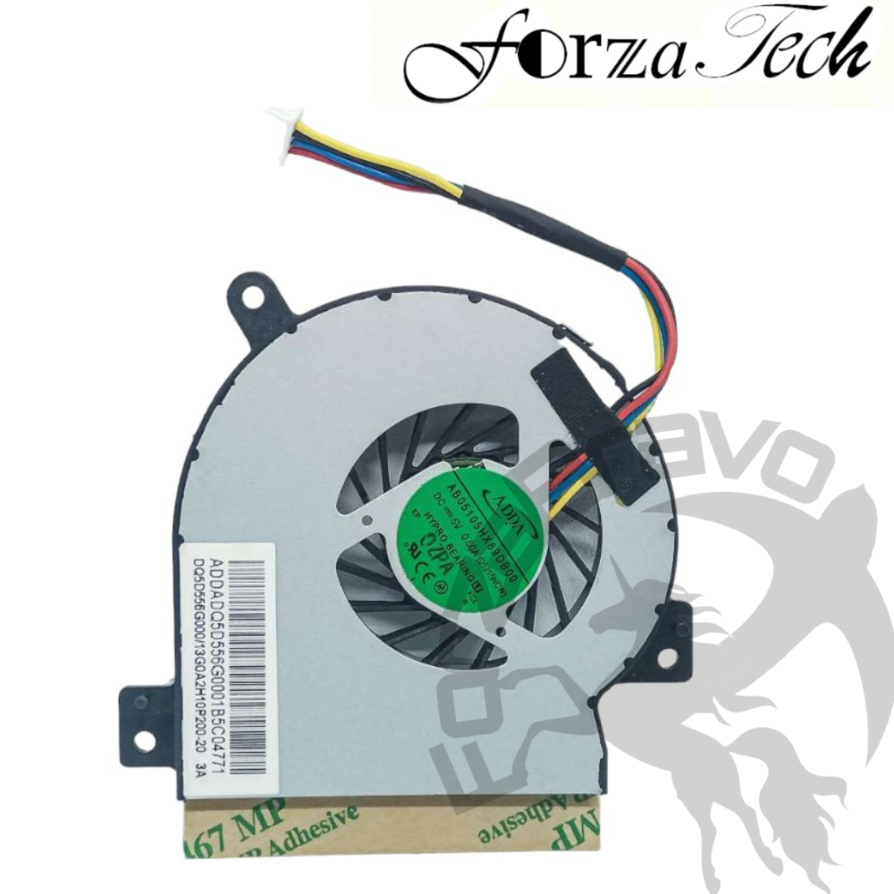Cooling Fan Kipas Laptop CPU ASUS Eee PC 1215 VX6 1215CT 1225B 1225U X101H KSB0505HB-AC77 AB05105HX6