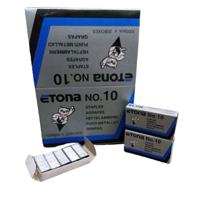 

Anak/Isi Hekter/Staples Etona No.10(1Box)