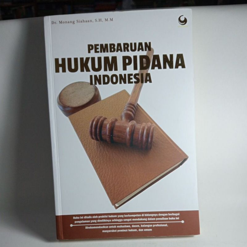 Buku Pembaruan Hukum Pidana Indonesia -Dr. Monang Siahaan, S.H, M.M