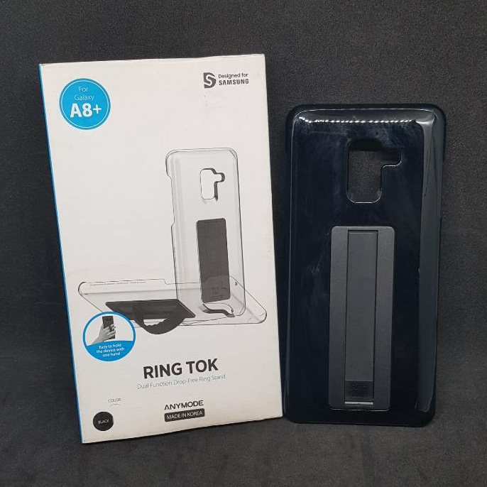 Anymode Ring Tok Case Samsung Galaxy A8 Plus 2018 Original
