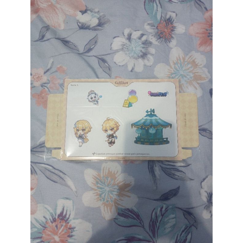 HoyoFEST 2024 paper standee genshin impact