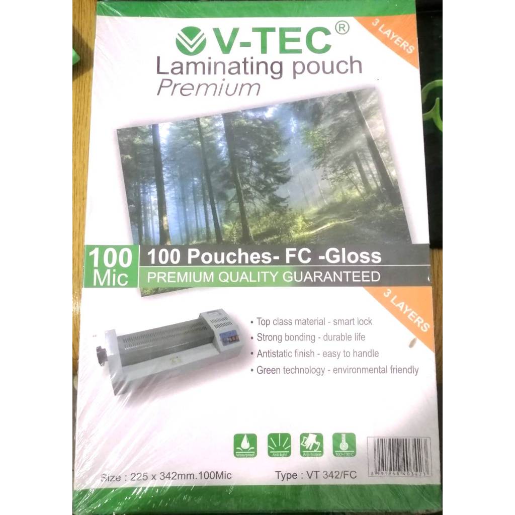 

PLASTIK LAMINATING V-TEC FOLIO