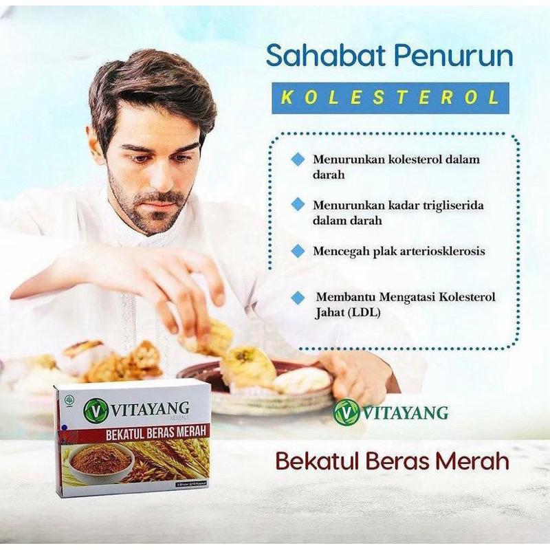 Vitayang Bekatul Beras Merah