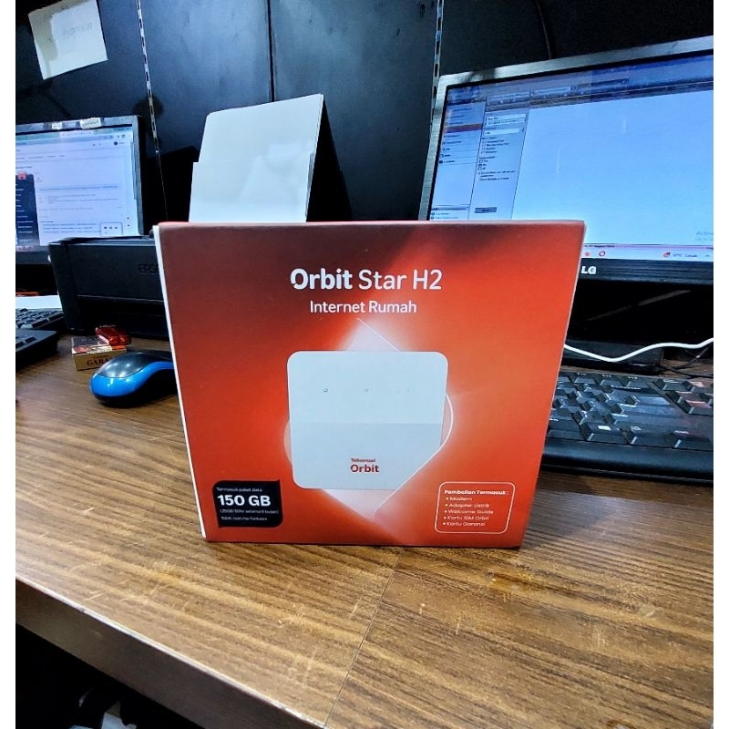 Telkomsel Modem Wifi Orbit Star H2 4G Internet Rumahan