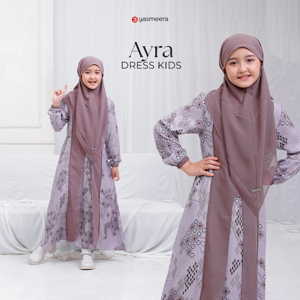 Yasmeera Official | Ayra Dress Kids