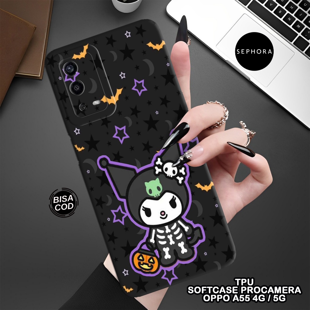 Softcase OPPO A55 4G Terbaru - Fashion Case Lucu - Case OPPO A55 4G - Case Pro Camera - Casing OPPO 