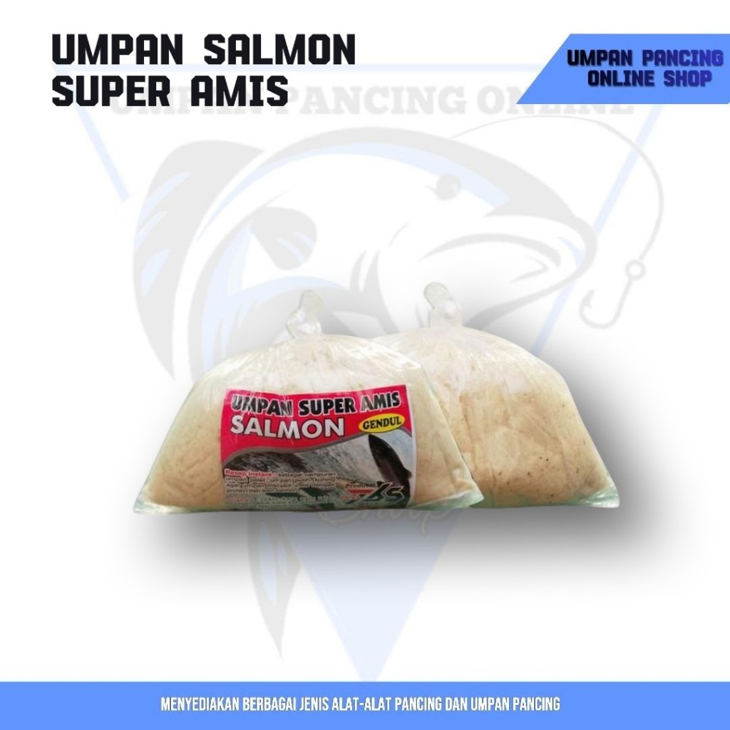 umpan ikan mas salmon super amis siap pakai salmon gendul