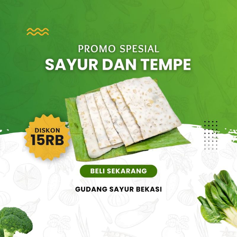 

Tempe Mendoan 5 Lembar