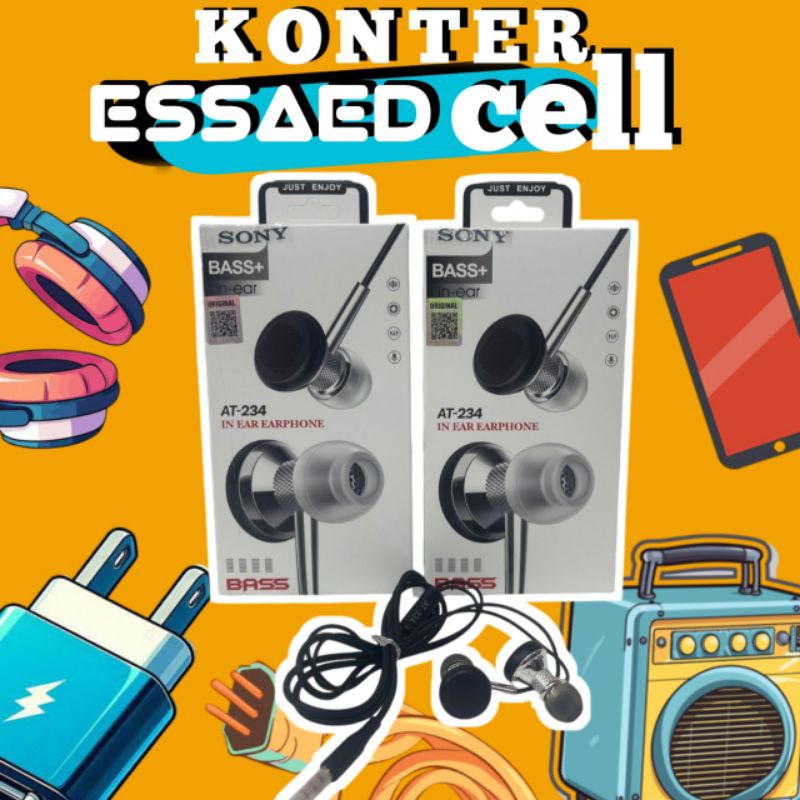 HEADSET SONY AT234/HEADSET SUPER BASS/HEADSET NGEBAS/HEADSET MURAH/HEADSET VIRAL