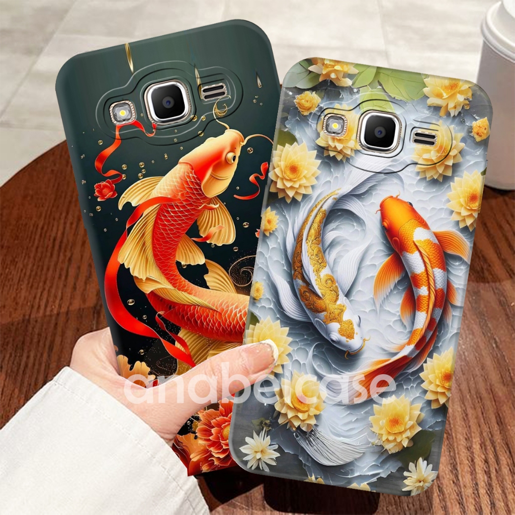 Softcase Samsung J2 Prime / J6 prime / J6 Plus/ J7 Prime J4 2018/ J4 Plus/ J4 Prime Motif Ikan Hias 