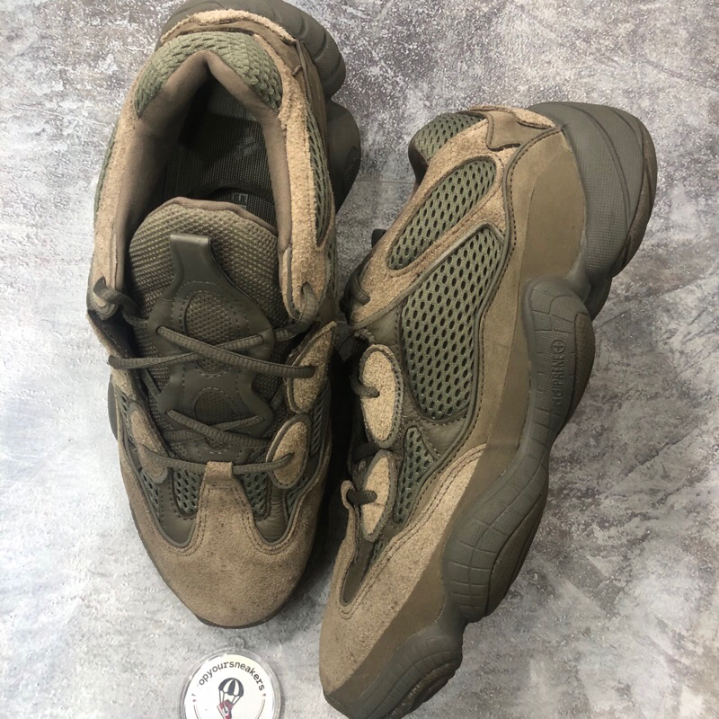 ADIDAS YEEZY 500 Brown 100% Original