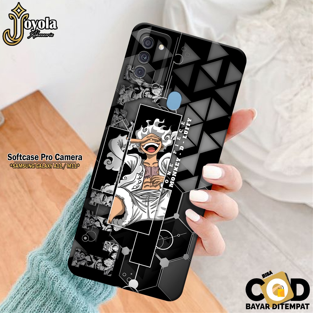 Softcase Samsung Galaxy A11/M11 Terbaru Silikon Pro Camera Fashion Case Anime Kesing Samsung Galaxy 