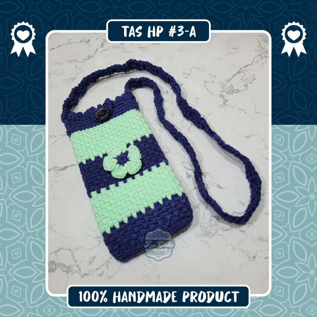 Tas Rajut / Tas HP / Tas HP Rajut / Tas Rajut Selempang / Tas Rajut Cewek