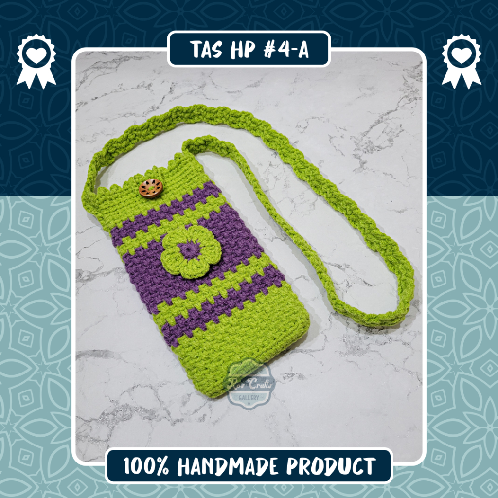Tas Rajut / Tas HP / Tas HP Rajut / Tas Rajut Selempang / Tas Rajut Cewek