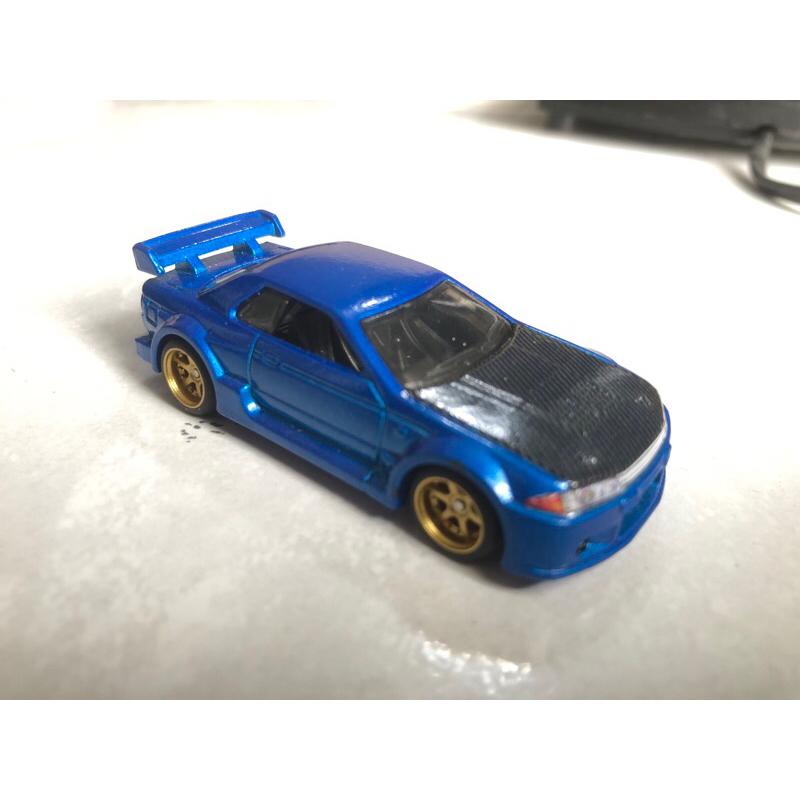 HOTWHEELS CUSTOM NISSAN SKYLINE GTR R32 ban karet