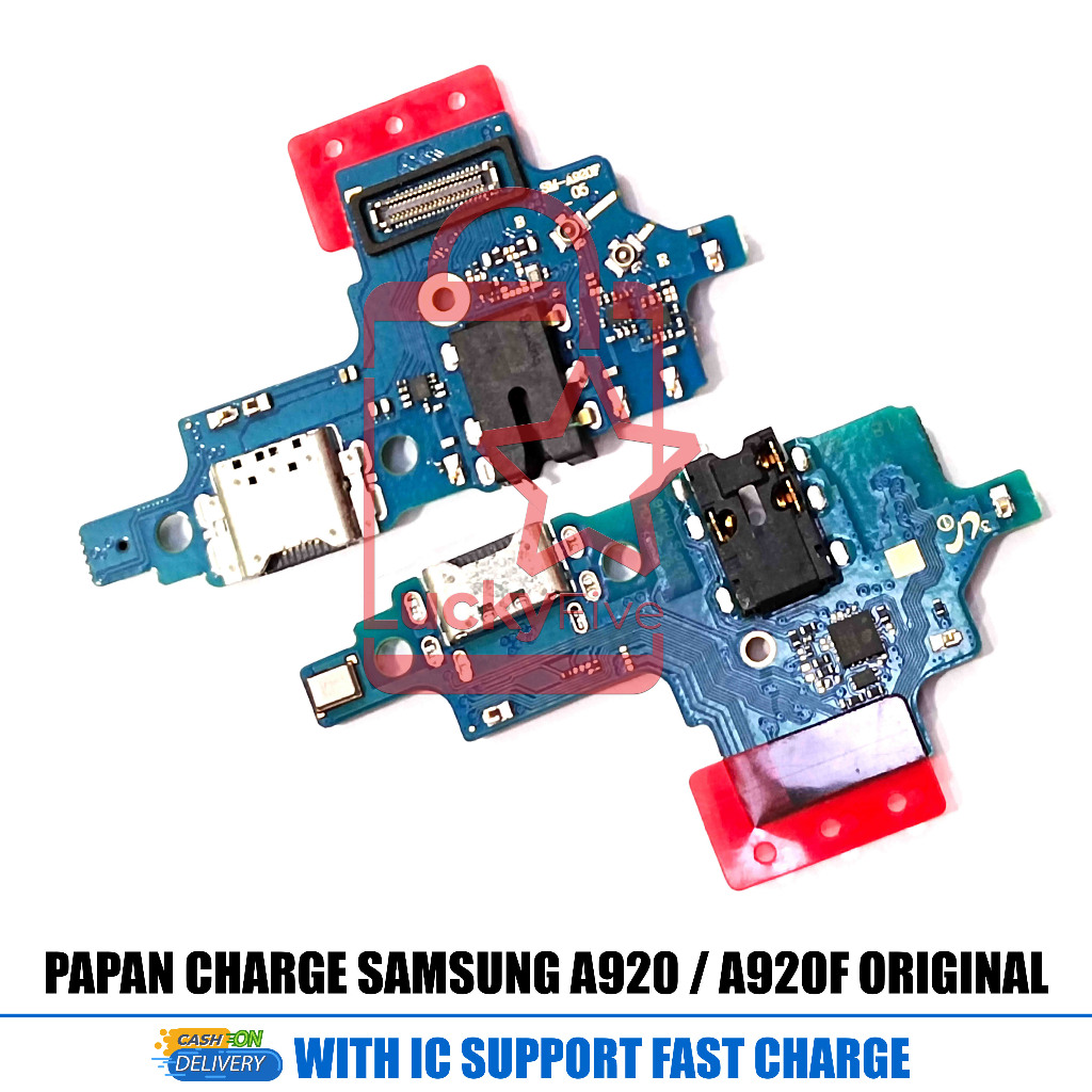 PAPAN CAS SAMSUNG A9 2018 / A920 / A920F KONEKTOR BOARD CHARGER NEW ORIGINAL