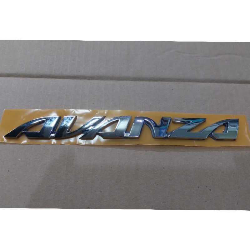 EMBLEM AVANZA TULISAN AVANZA