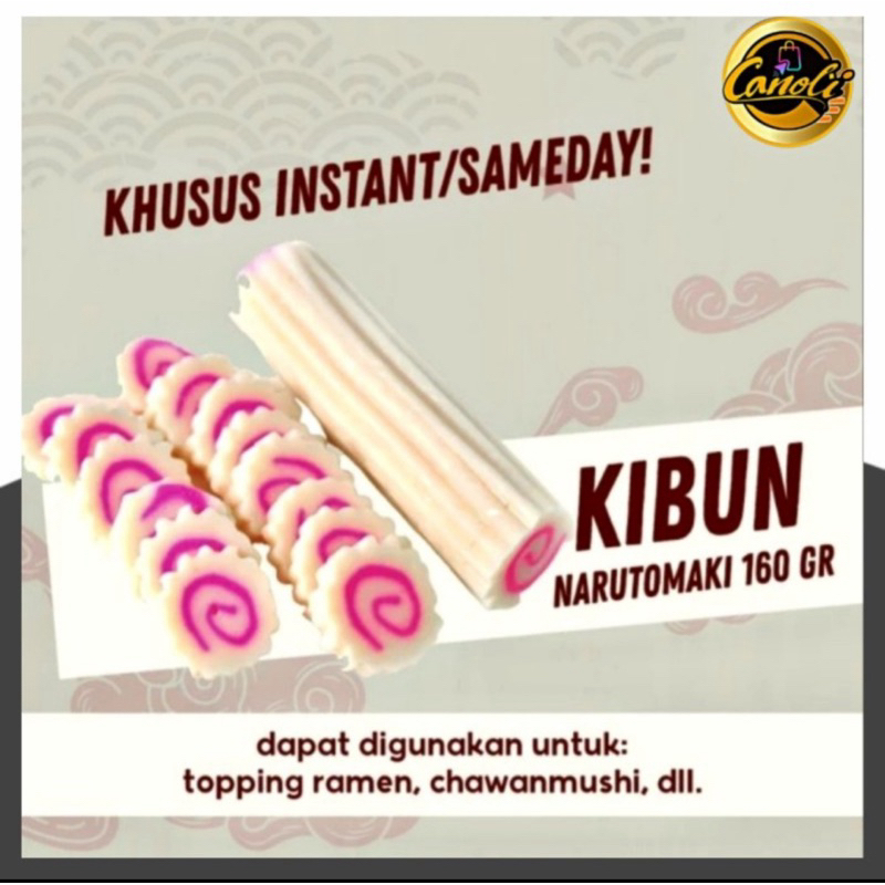 

Kibun Narutomaki Fish Cake 160gr halal topping ramen import jepang