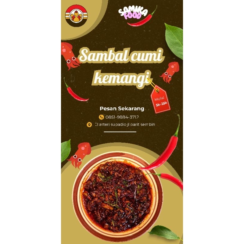 

Sambal cumi kemangi