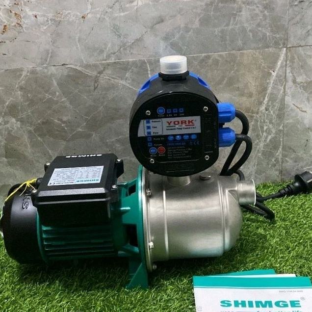 Mesin Pompa Air Dorong Booster Stainless Steel + APC York Italy