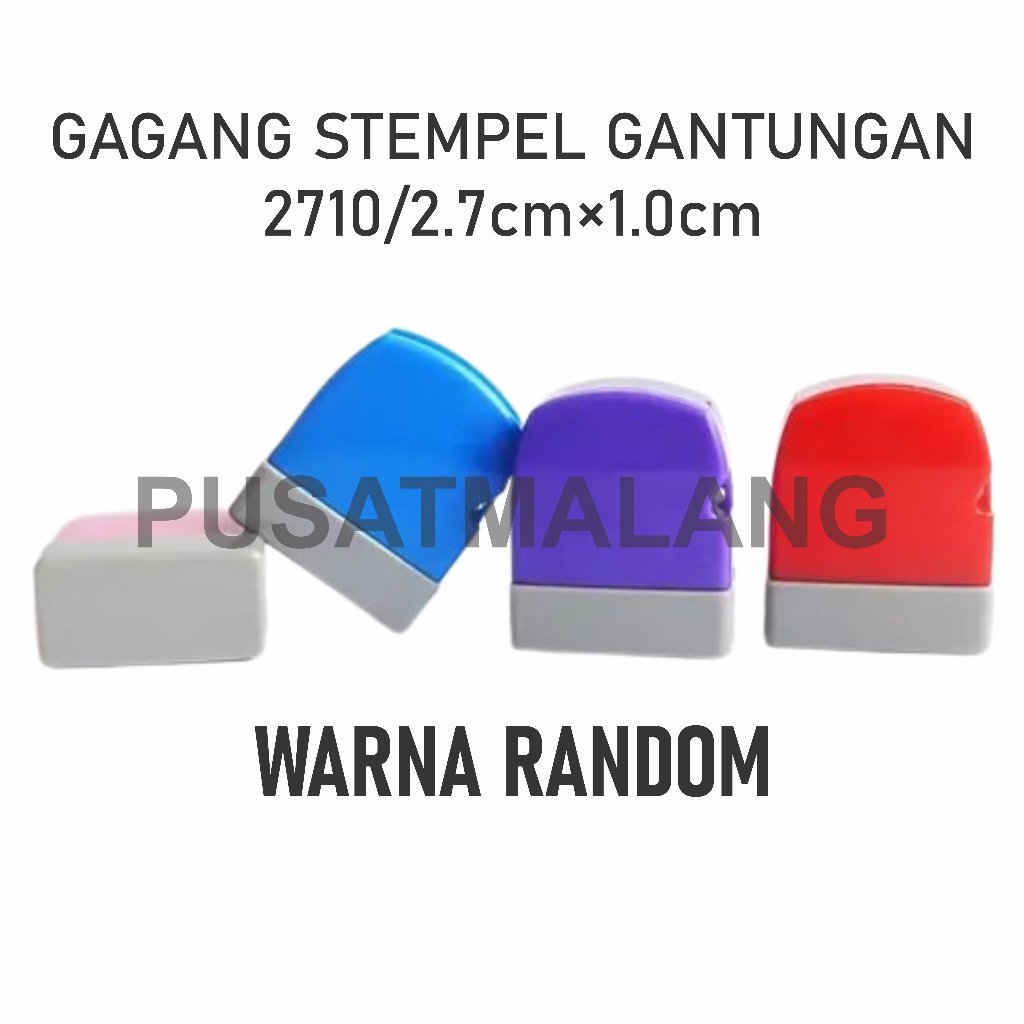 GAGANG STEMPEL NAMA/FLASH GANTUNGAN KUNCI 2710 (WARNA RANDOM)