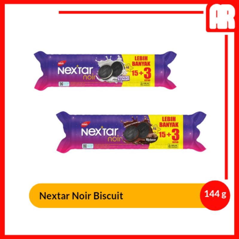 

Nextar Noir Biscuit 144g Snack Makanan Ringan | AR Ostore