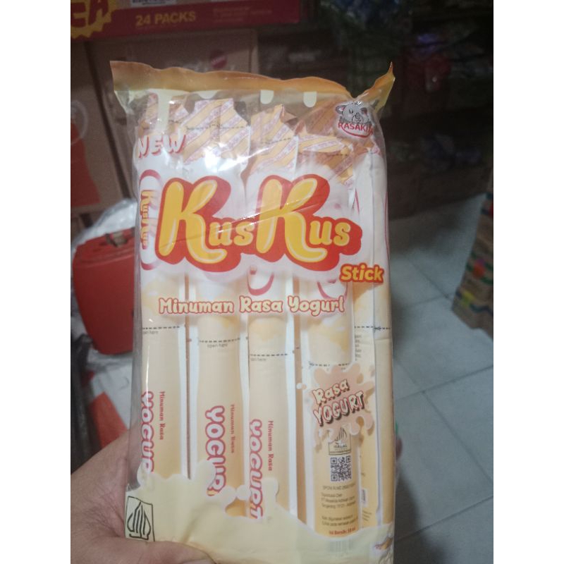 

Minuman Rasa Yogurt Stick Viral - Kus Kus - Halal