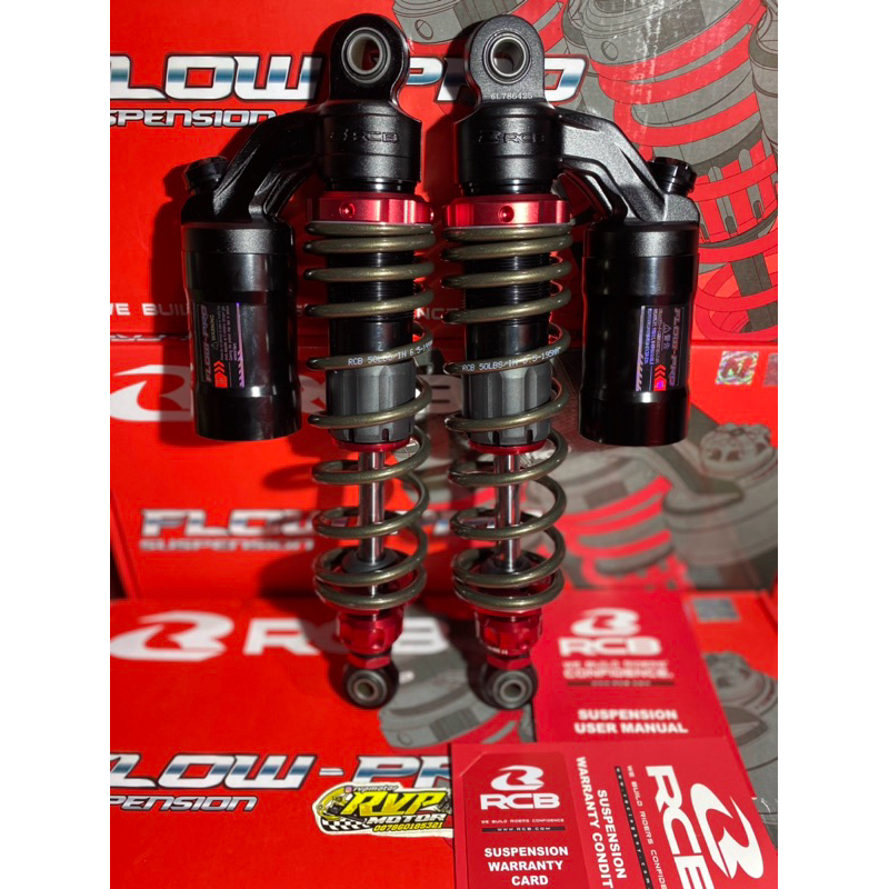 SHOCKBREAKER SHOCK TABUNG RCB FLOW PRO 275 320 32 Tiger Mega pro Gl Pro Cb Gl100 Rx King Supra x Kha
