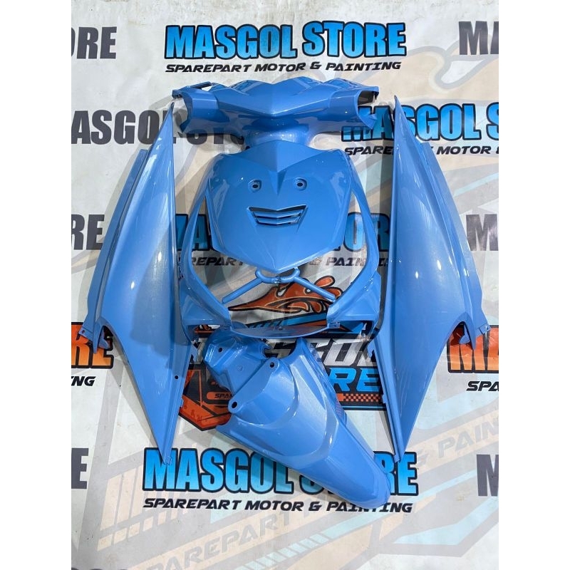 Full body halus Beat karbu 2008-2012 Biru muda lembayung gold