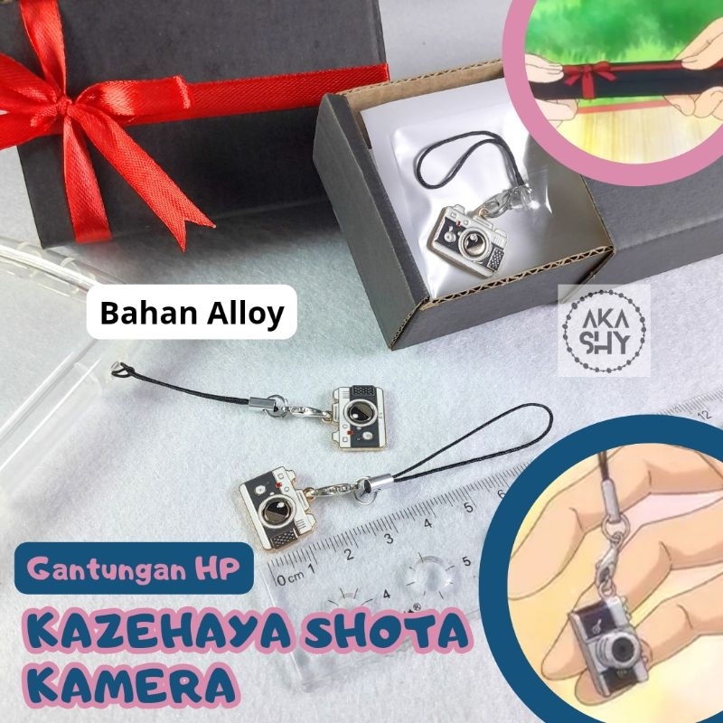 [Versi3] Kazehaya Shota Camera Phone Charm Kimi ni Todoke/ Gantungan HP Kamera Kazehaya Shota Kimi n