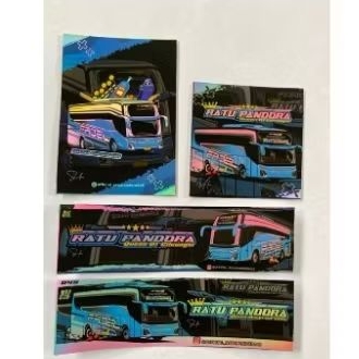 stiker bus pandora jb5 msm asyrof