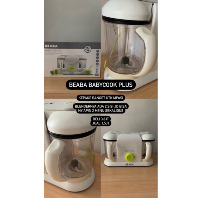 Beaba Babycook Plus Food Processor MPASI