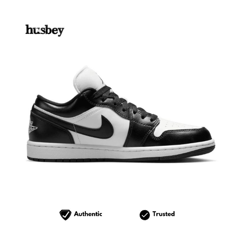 JORDAN 1 LOW BLACK WHITE PANDA WOMEN