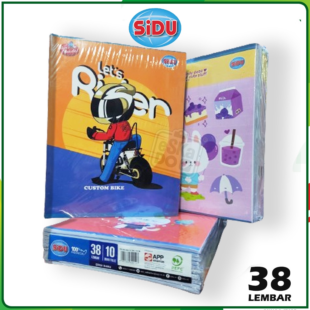 

Terkini Buku Tulis SIDU 38 Sinar Dunia 38 Lembar I34
