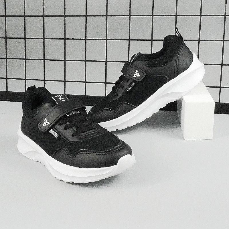 MALLVINS Sepatu olah Anak Size 31-38 Full Hitam