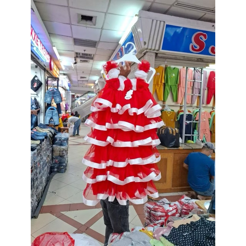 DRESS MERAH PUTIH ANAK Dress anak merah putih dress tulle anak dress ulang tahun dress tutu anak