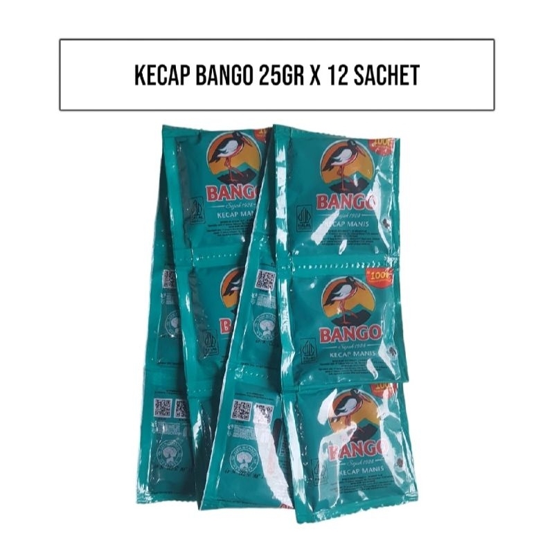 

KECAP BANGO SACHET (1RENCENG ISI 12SACHET) BELI 2 RENCENG PROMO!!