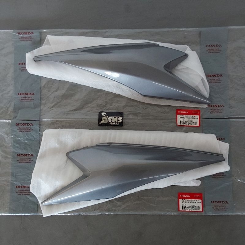 Cover Body R/L Cover Body Kanan Kiri Abu-abu Blade Old Lama Original 64410 / 64420 KWB 600VSM