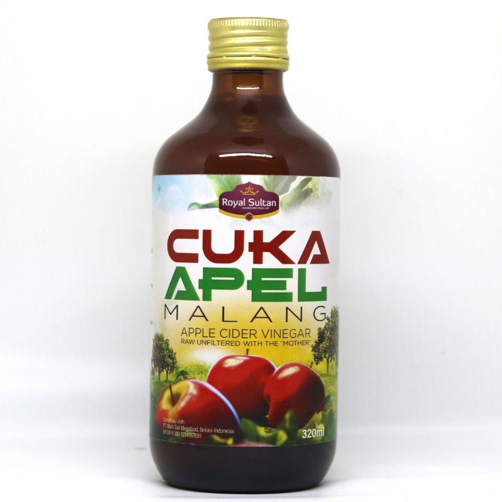

Cuka Apel Natural Apple Cider Vinegar Royal Sultan