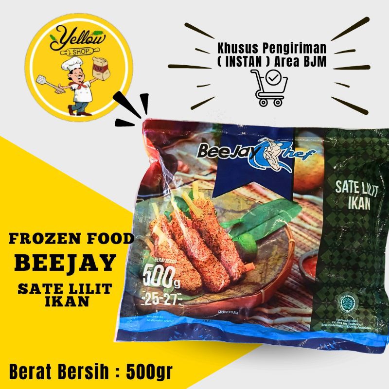 

BEEJAY CHEF SATE LILIT IKAN 500GR | FROZEN FOOD