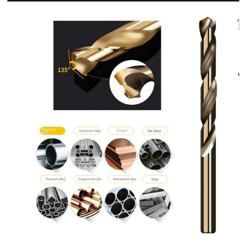 Mata Bor Besi HSS Cobalt