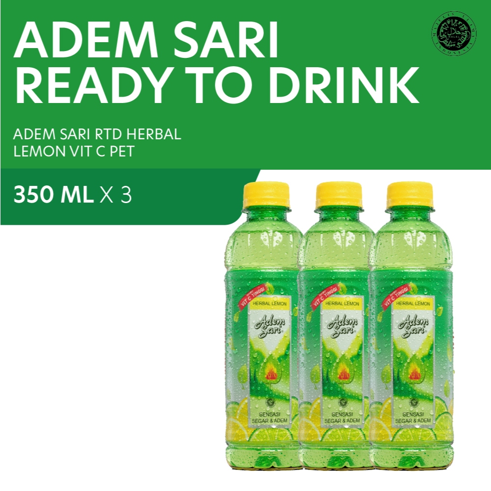 

Adem Sari Ching Ku Lemon Botol 350 ml x3