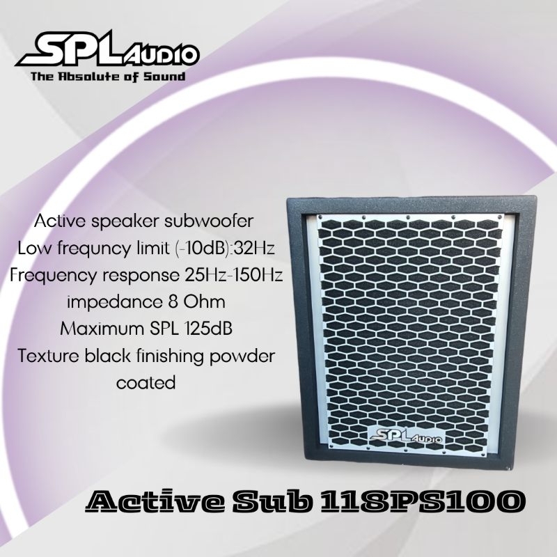 Pre Order SPL Audio Active Subwoofer 118PS100